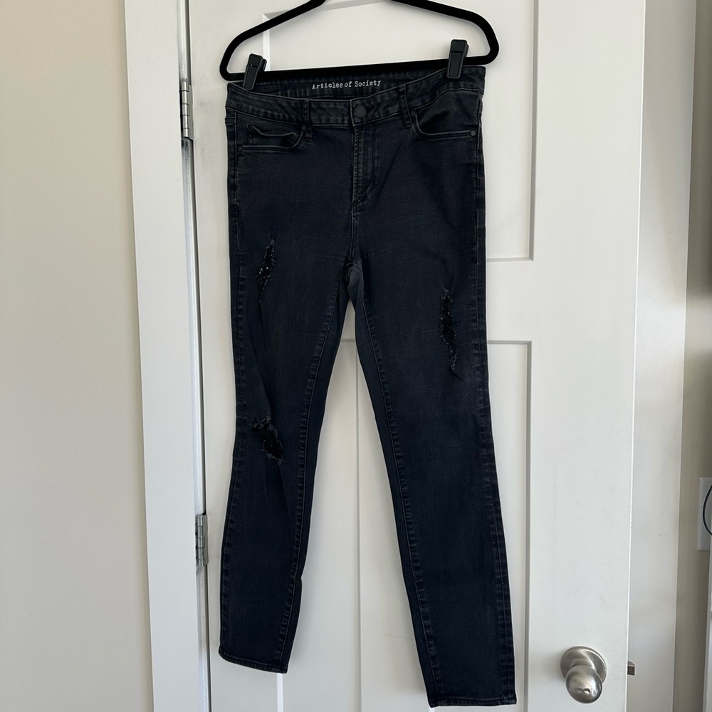Articles Of Society Women's Black Jeans Size 31
